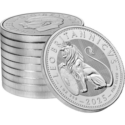 British Lion (2025) - 1 Oz - stříbrná investiční mince