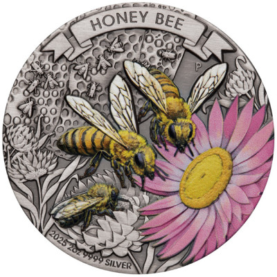Bee (2025) - 2 Oz - Silver Collector Coin