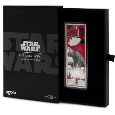 Star Wars: The Last Jedi (2025) - 3 Oz - Silver Collector Coin