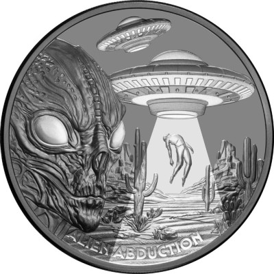 Alien Abduction (2025) - 1 Oz - Silver Collector Coin