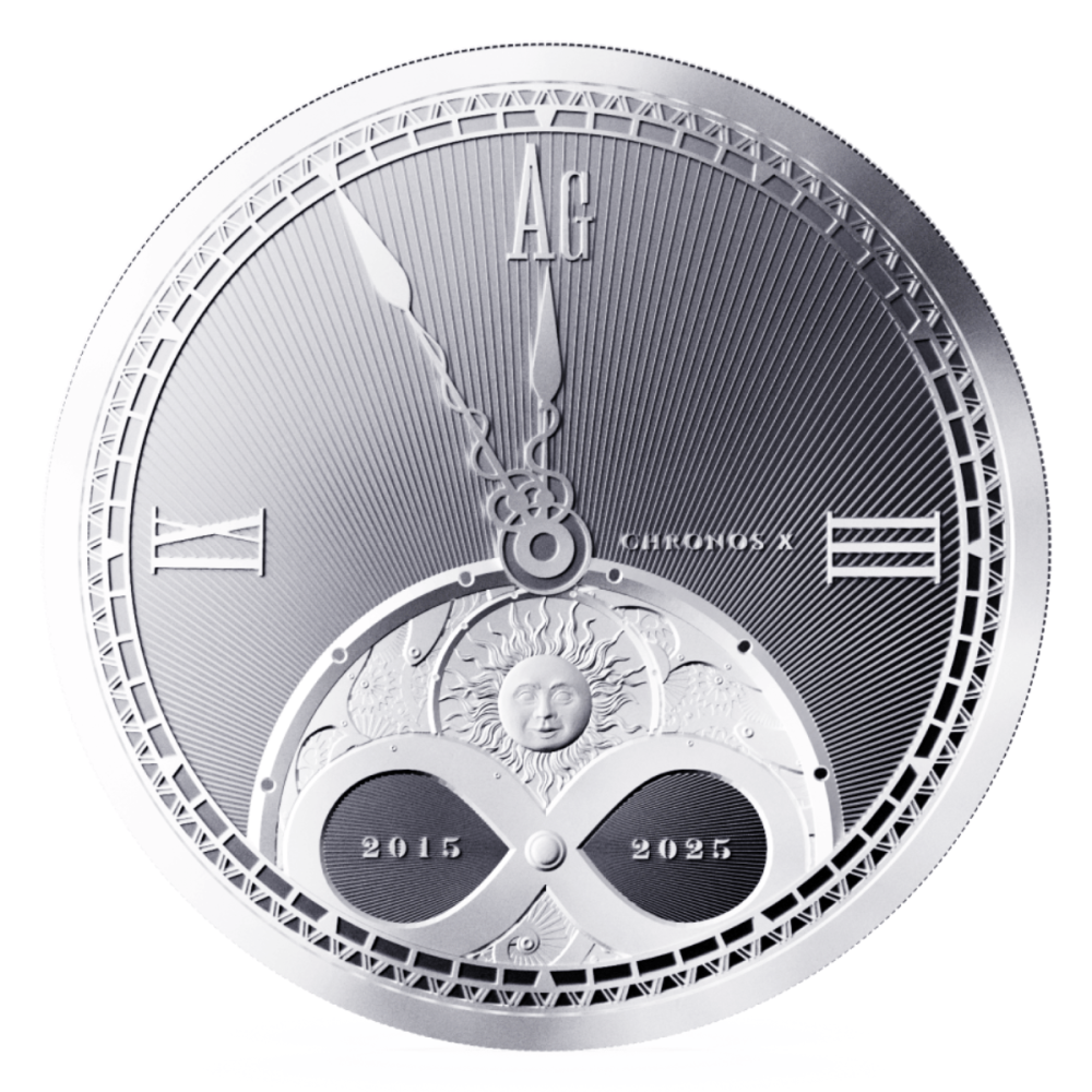 Chronos (2025) - 1 Oz - Silver Investment Coin Chronos (2025) - 1 Oz - Silver Investment Coin