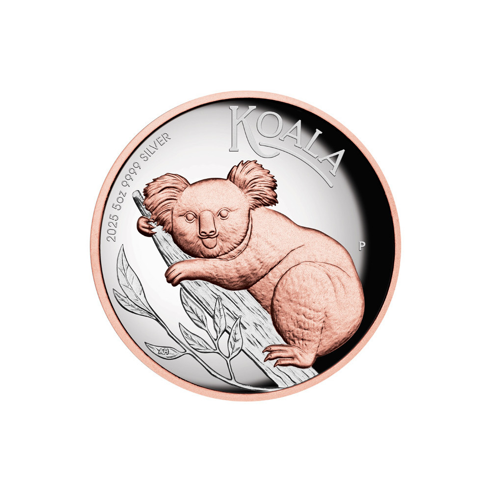 Australian Koala (2025) - 5 Oz - Silver Collector Coin (delivery 25.9.2025) Australian Koala (2025) - 5 Oz - Silver Collector Coin (delivery 25.9.2025)