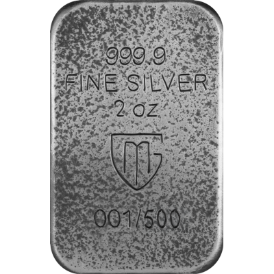 Germania Mint - Diwali Lakszmi - 2 Oz - stříbrný sběratelský litý slitek