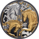 Triple Lunar Horse (2026) - 5 Oz - Silver Proof Collector Coin