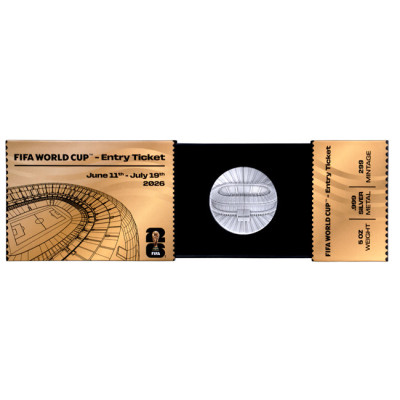 Stadium - 5 Oz - stříbrná sběratelská mince (dodání 23.10.2025)