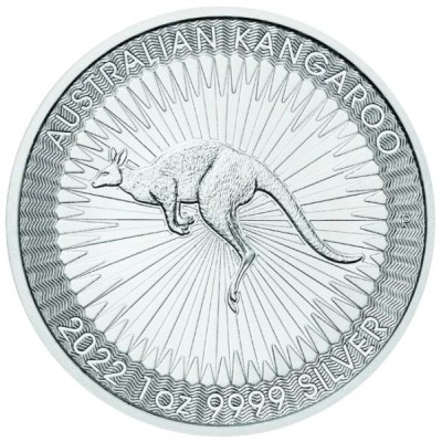 Kangaroo 1 unce (2022) - Investiční stříbrná mince