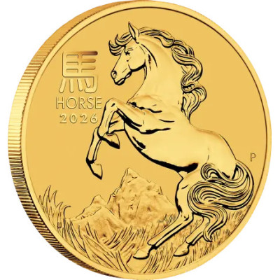 Lunar Horse (2026) - 1 Oz - Gold Investment Coin