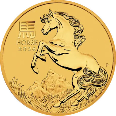 Lunar Horse (2026) - 1 Oz - Gold Investment Coin