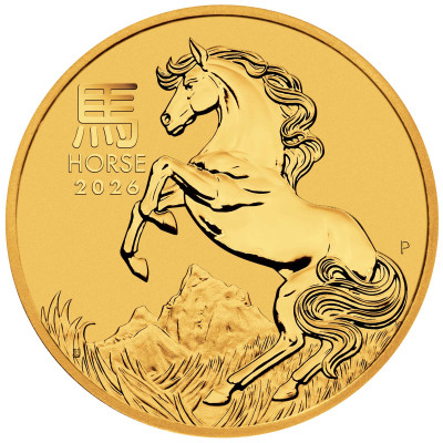 Lunar Horse (2026) - 1/2 Oz - Gold Investment Coin