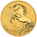 Lunar Horse (2026) - 1/10 Oz - gold investment coin