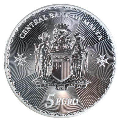 Maltese Cross (2025) - 1 Oz - Silver Investment Coin