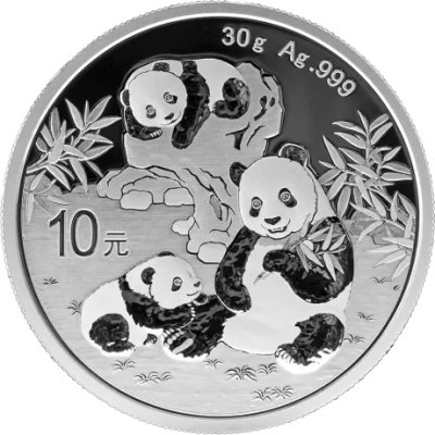 Panda (2025) - 30 g - stříbrná investiční mince