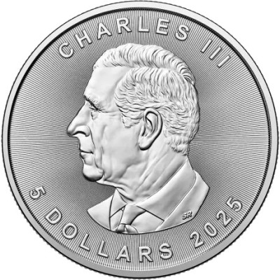 Maple Leaf (2025) - 1 Oz - Silver Investment Coin (delivery 24.10.2025)