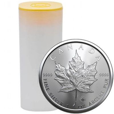Maple Leaf (2025) - 1 Oz - Silver Investment Coin (delivery 24.10.2025)