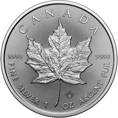 Maple Leaf (2025) - 1 Oz - Silver Investment Coin (delivery 24.10.2025)