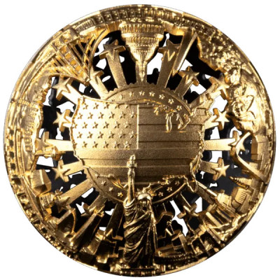 Revolution & Freedom - 2 Oz - stříbrná sběratelská mince (dodání 20.11.2025)