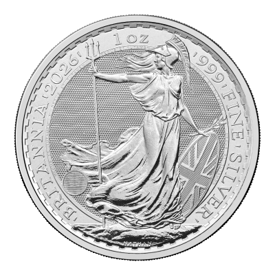Britannia (2026) - 1 Oz - stříbrná investiční mince