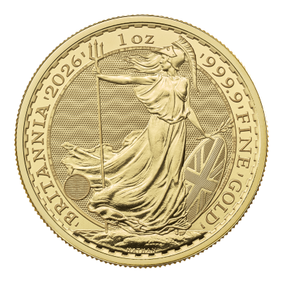 Britannia (2026) - 1 Oz - zlatá investiční mince