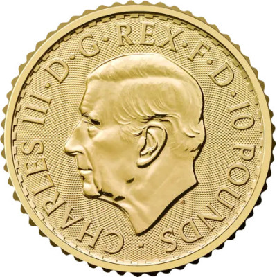 Britannia (2026) - 1/10 Oz - zlatá investiční mince