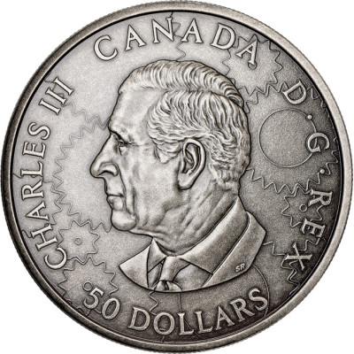 Steam Locomotive - 3 Oz - Silver Collector Coin