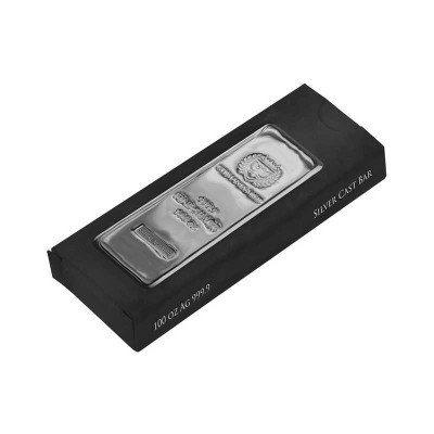 Germania Mint - 100 Oz - stříbrný investiční slitek