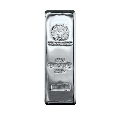 Germania Mint - 100 Oz - stříbrný investiční slitek