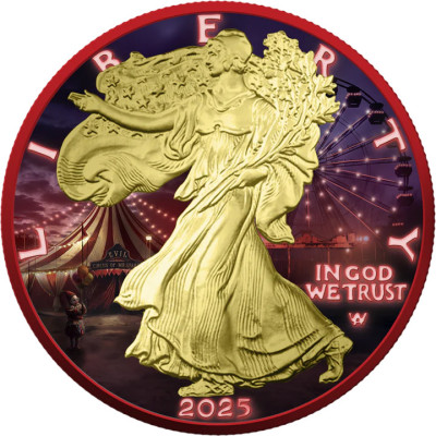 American Eagle (2025) - Creapy Smile - Silver Collector Coin