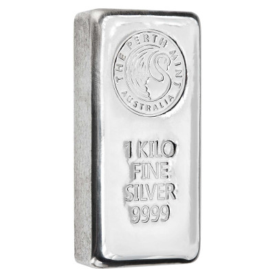 Perth Mint - 1 kg - stříbrný investiční slitek