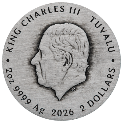 Stranger Things (2026) - 2 Oz - stříbrná sběratelská mince