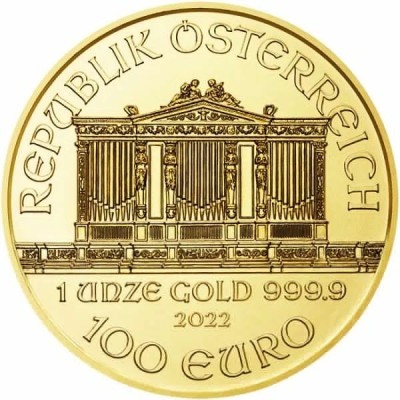 Wiener Philharmoniker 1 unce (2022) - Investiční zlatá mince