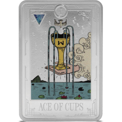 Tarot I. - Ace of Cups - 1 Oz - stříbrná sběratelská mince