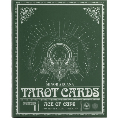 Tarot I. - Ace of Cups - 1 Oz - stříbrná sběratelská mince