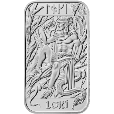 Severští bohové - Loki - 1 Oz - stříbrný investiční slitek