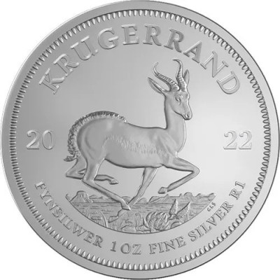 Krugerrand 1 unce (2022) - Investiční stříbrná mince