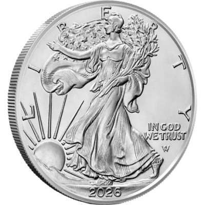 American Eagle (2026) - 1 Oz - stříbrná investiční mince