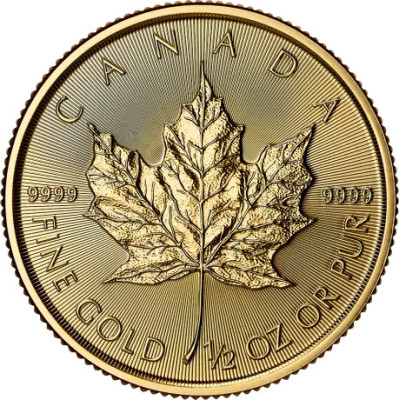 Maple Leaf (2026) - 1/2 Oz - zlatá investiční mince