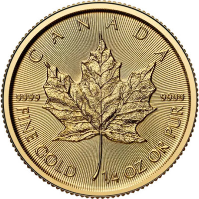 Maple Leaf (2026) - 1/4 Oz - zlatá investiční mince