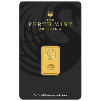 Perth Mint - Kangaroo -5g- Gold Investment Bar