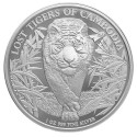 Kambodža Ztracení tygři 2026 - 1 Oz - investiční stříbrná mince
