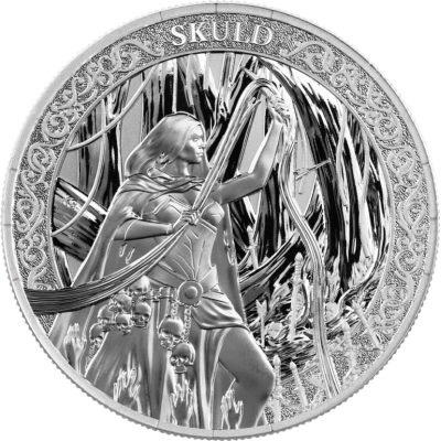 Witch: Skuld - 1 Oz - Silver Collector Coin