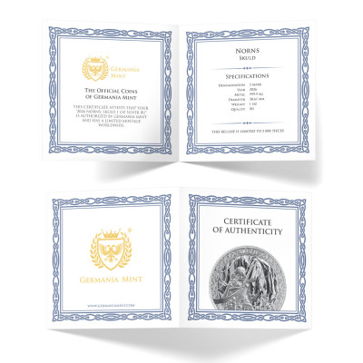 Witch: Skuld - 1 Oz - Silver Collector Coin