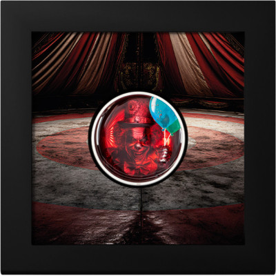 Coulrophobia (2026) - 2 Oz - stříbrná proof sběratelská mince