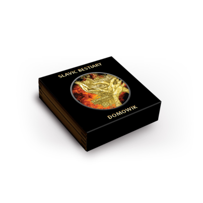 Slovanské bajky - Domowik - Hospodáříček - 2 Oz - stříbrná sběratelská mince