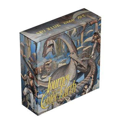 Cesta do středu země (2026) - 3 Oz - stříbrná proof sběratelská mince