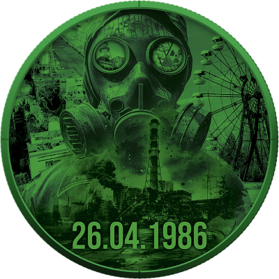 Černobyl (2026) - stříbrná sběratelská mince