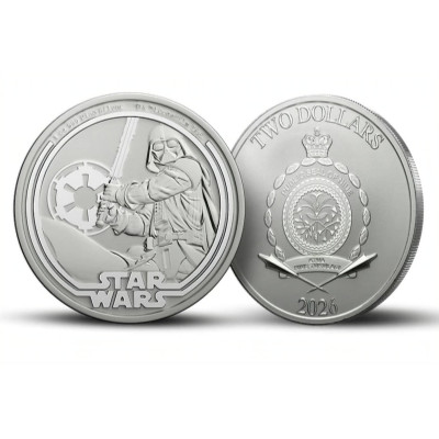 Star Wars Darth Vader (2026) - 1 Oz - stříbrná investiční mince