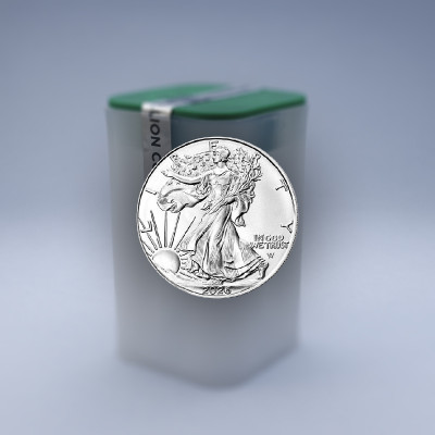 Tuba American Eagle 1 Oz, průměr 40,6 mm - prázdná