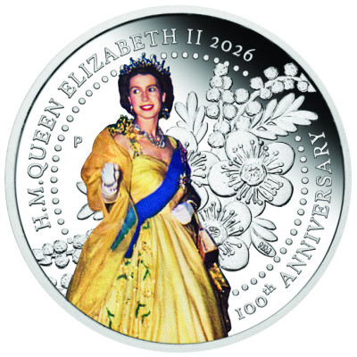 Queen Elizabeth II - set mincí - stříbrný proof sběratelský set