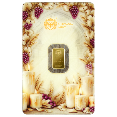 Germania Mint - 1g "First Holy Communion" II. - Gold Investment Bar