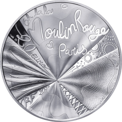 Moulin Rouge (2026) - 1 Oz - stříbrná sběratelská mince
